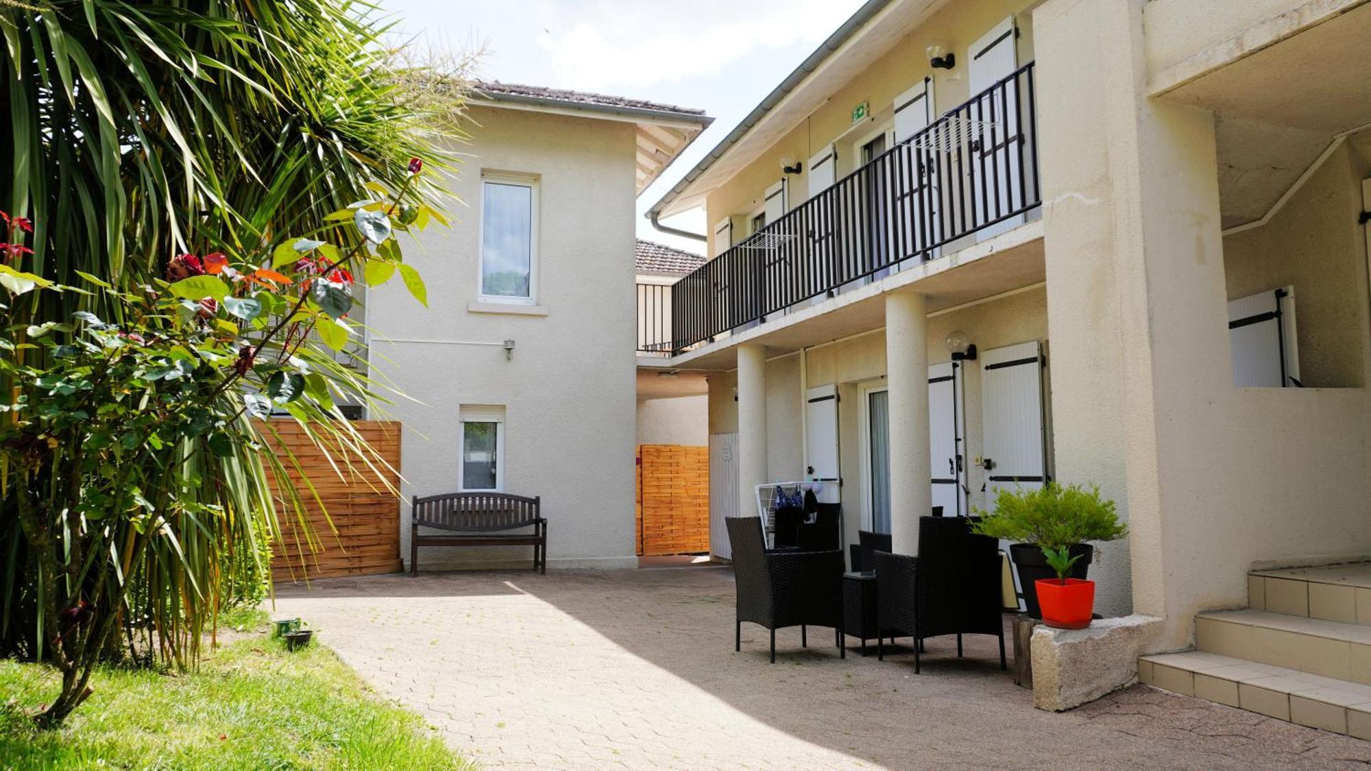 Hotel Aubergade Barbotan-les-Thermes Exterior foto